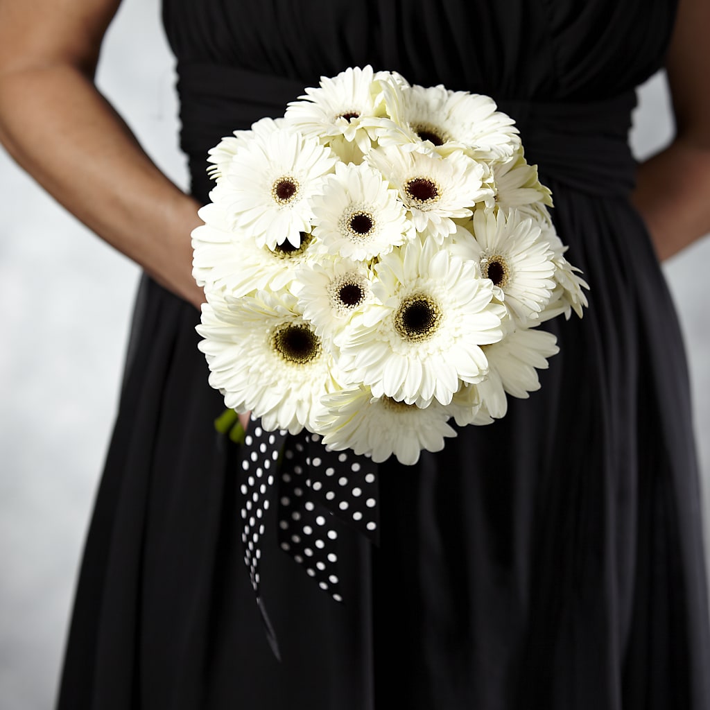 Daisy Delight Bouquet – Two Flower Girls, Skokie IL