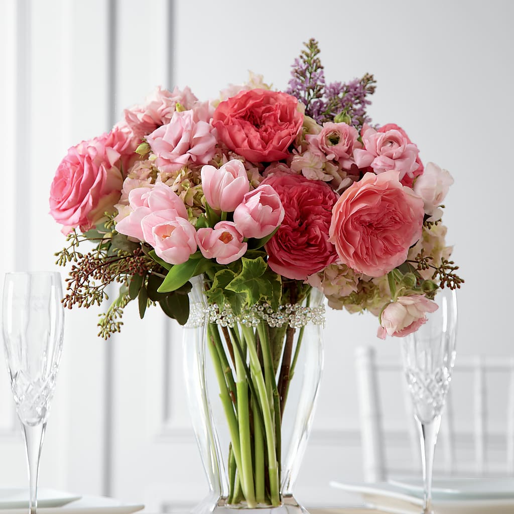 Abundant Array Arrangement – Two Flower Girls, Skokie IL