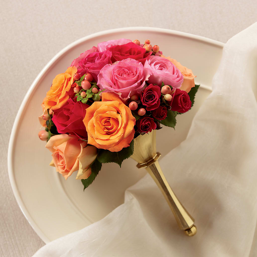 Bright Promise Bouquet – Two Flower Girls, Skokie IL