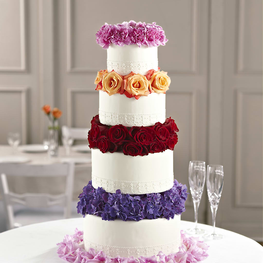 Infinite Love Cake Décor – Two Flower Girls, Skokie IL