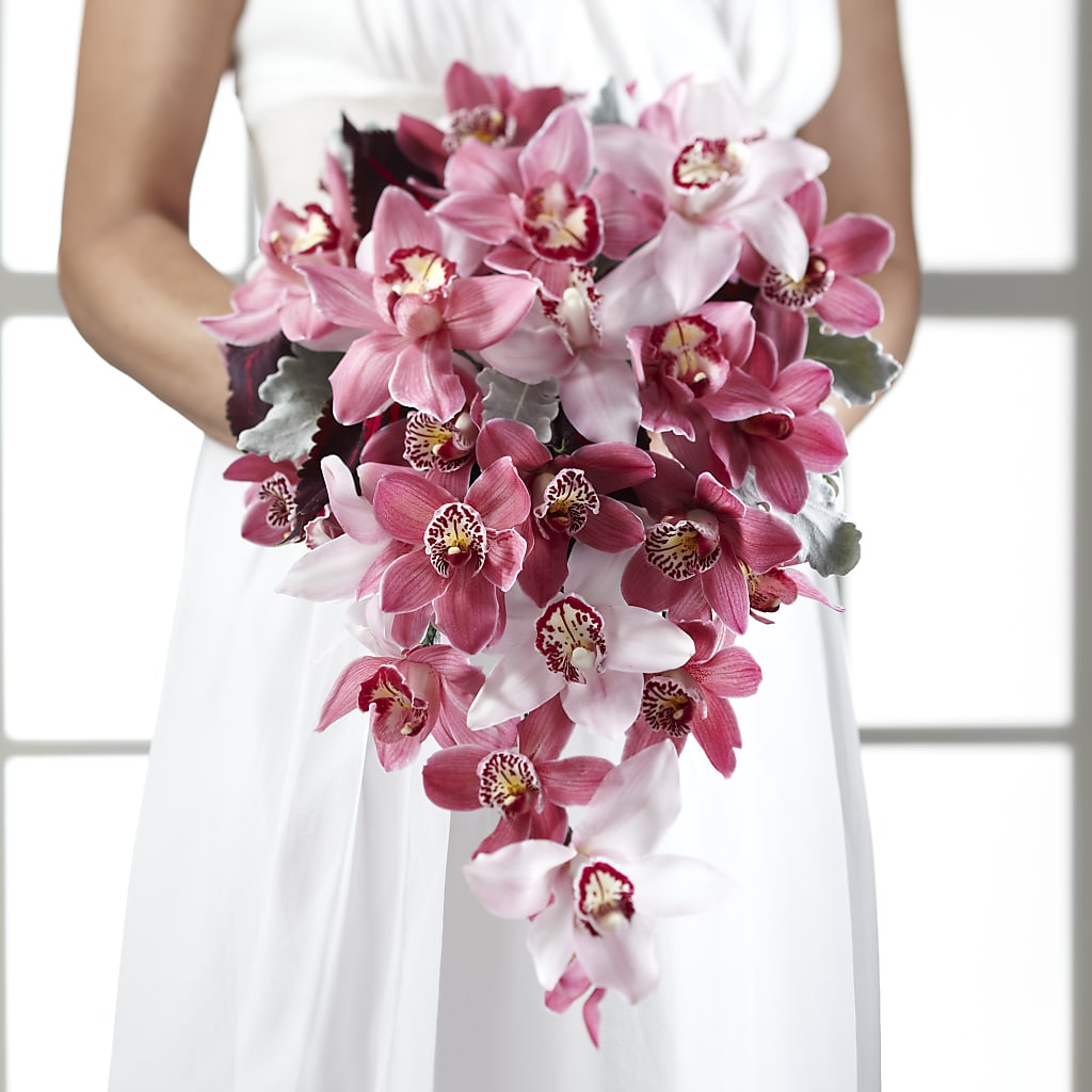 Pink Mink Bouquet – Two Flower Girls, Skokie IL