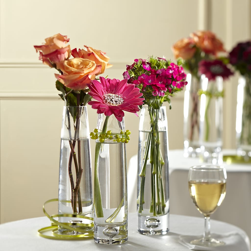 Sparkling Toast Centerpiece – Two Flower Girls, Skokie IL