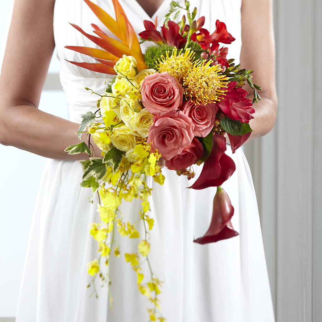 Tears of Delight Bouquet – Two Flower Girls, Skokie IL