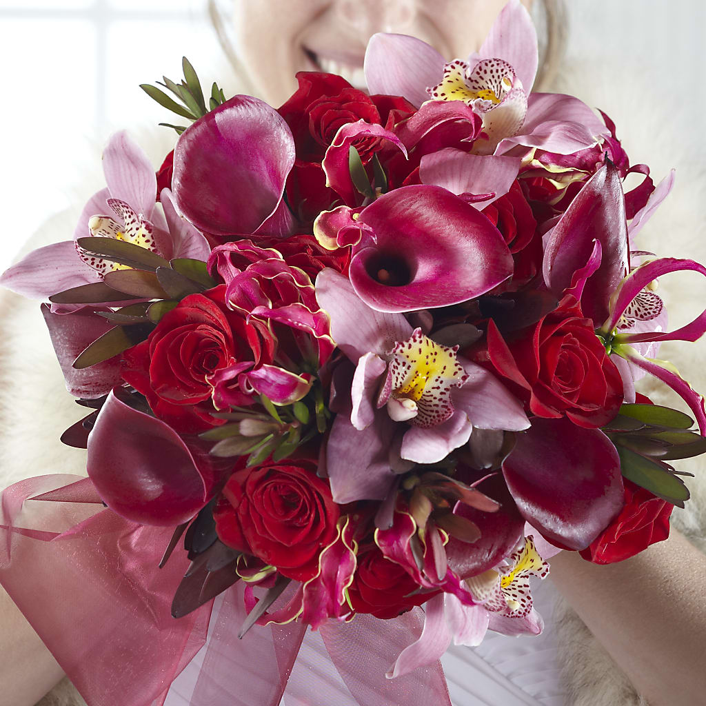 Heart of Hearts Bouquet – Two Flower Girls, Skokie IL