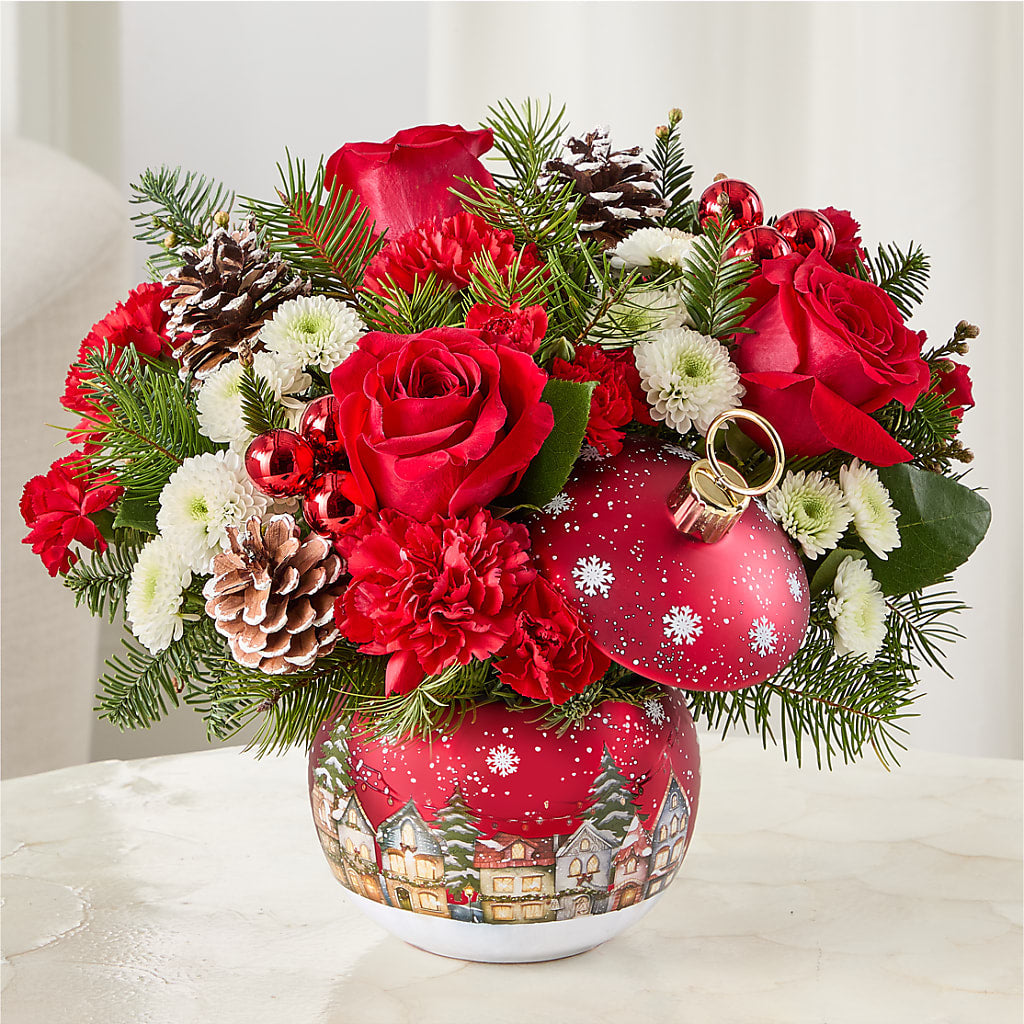 Christmas Carols Ornament –  2 Flower Girls, Skokie IL