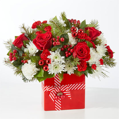Presents Under the Tree Bouquet –  2 Flower Girls, Skokie IL