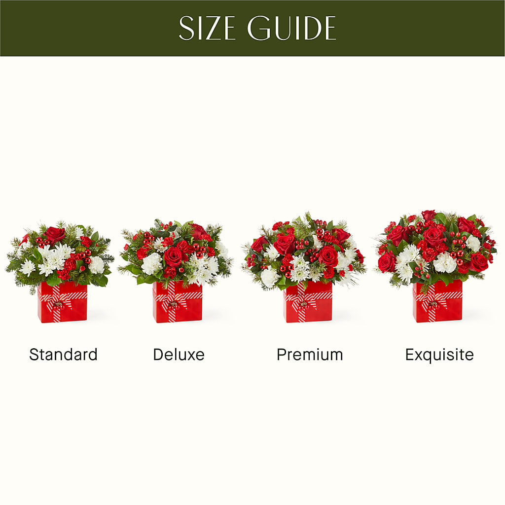 Presents Under the Tree Bouquet –  2 Flower Girls, Skokie IL