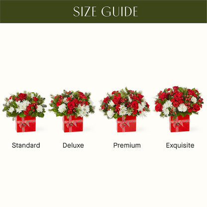 Presents Under the Tree Bouquet –  2 Flower Girls, Skokie IL