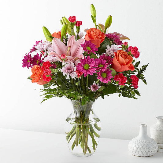 Light of My Life Bouquet –  Two Flower Girls, Skokie IL