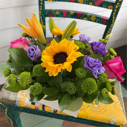 Best Day Box Bouquet –  Two Flower Girls, Skokie IL