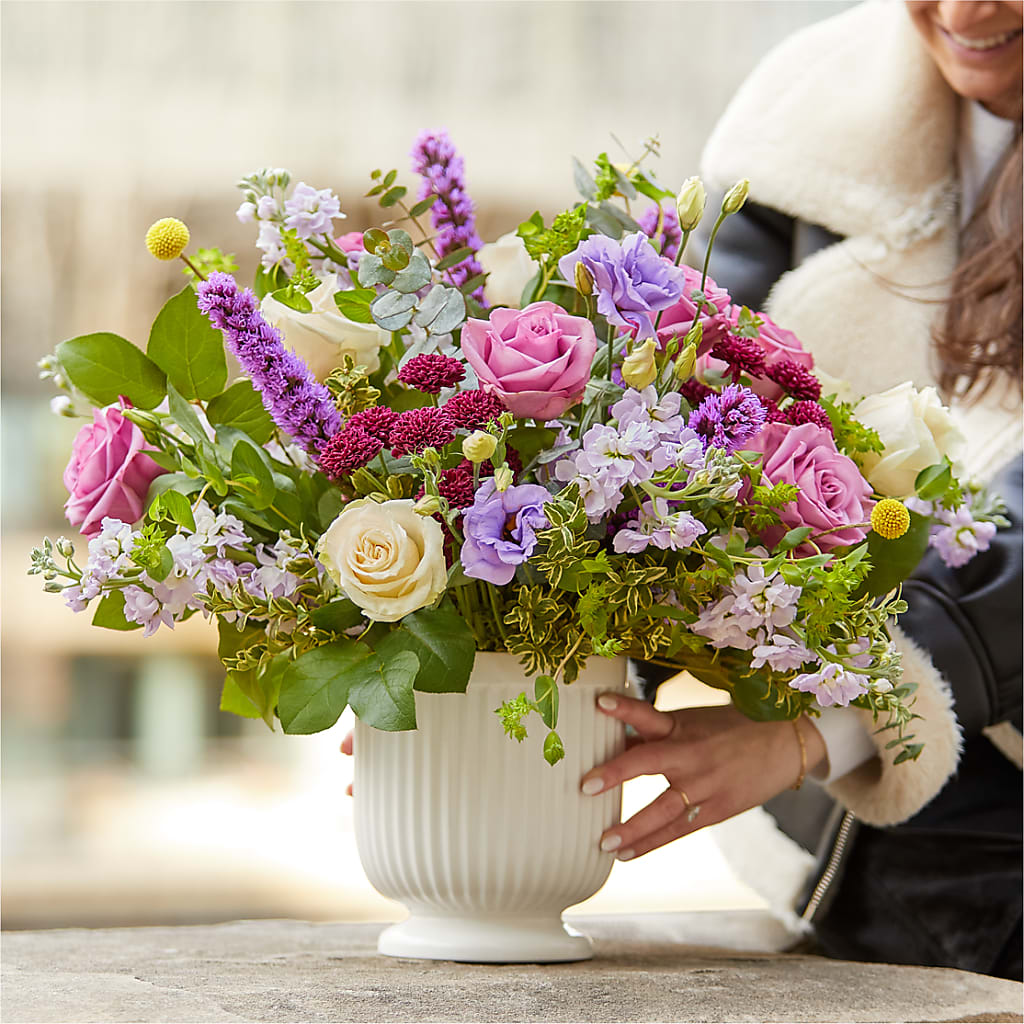 Work of Art Bouquet –  Two Flower Girls, Skokie IL