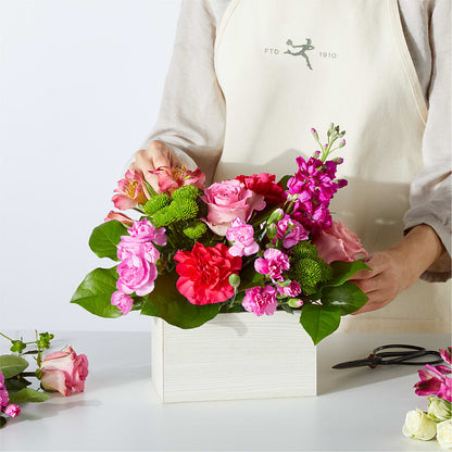 Sweetberry Box – A Florist Original –  Two Flower Girls, Skokie IL