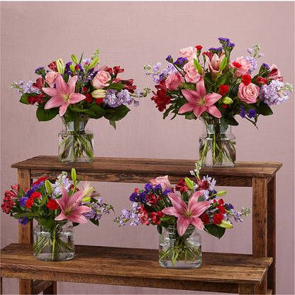 Romantique Bouquet –  Two Flower Girls, Skokie IL