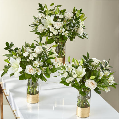 Beautiful Day Bouquet –  Two Flower Girls, Skokie IL