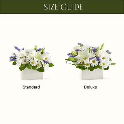 Beyond Blue Box Bouquet –  Two Flower Girls, Skokie IL