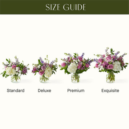 Violet Caress Bouquet –  Two Flower Girls, Skokie IL