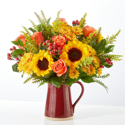 Scents of Autumn Bouquet –  Two Flower Girls, Skokie IL