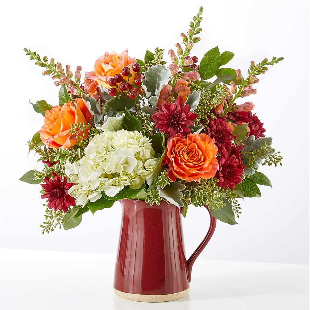 Fall's Finest Bouquet –  Two Flower Girls, Skokie IL