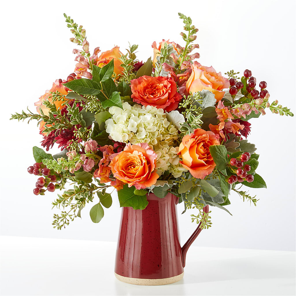Fall's Finest Bouquet –  Two Flower Girls, Skokie IL