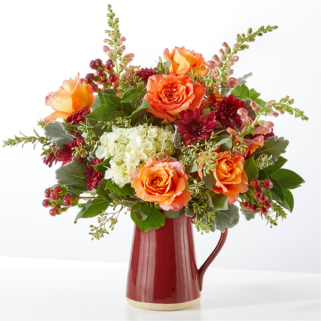 Fall's Finest Bouquet –  Two Flower Girls, Skokie IL