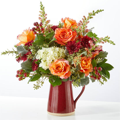 Fall's Finest Bouquet –  Two Flower Girls, Skokie IL