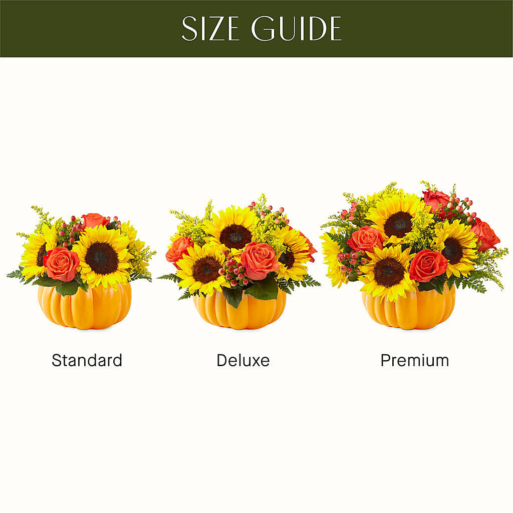 Pick of the Patch Pumpkin Bouquet –  Two Flower Girls, Skokie IL