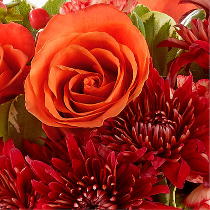 Autumn Air Pumpkin Bouquet –  Two Flower Girls, Skokie IL