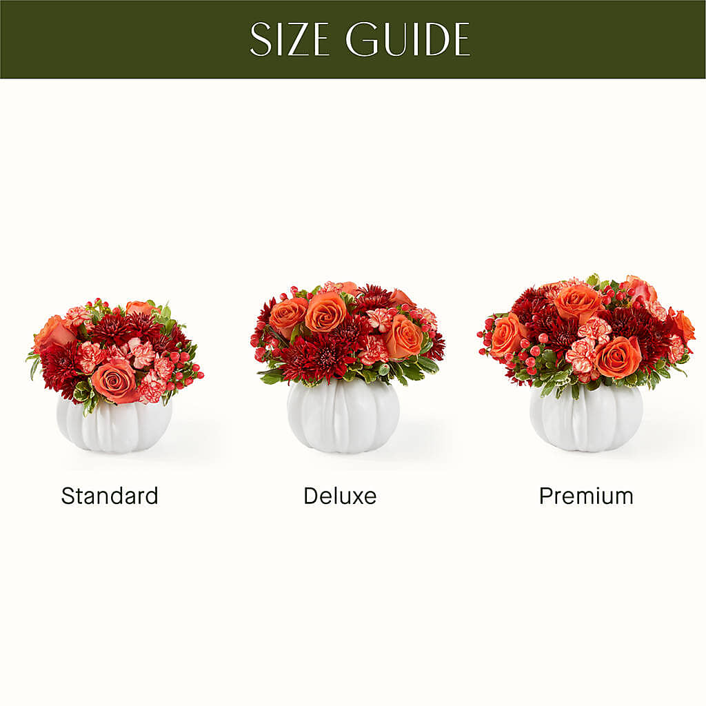 Autumn Air Pumpkin Bouquet –  Two Flower Girls, Skokie IL