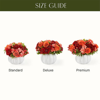 Autumn Air Pumpkin Bouquet –  Two Flower Girls, Skokie IL