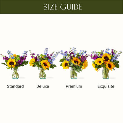 Catching Rays Bouquet –  Two Flower Girls, Skokie IL