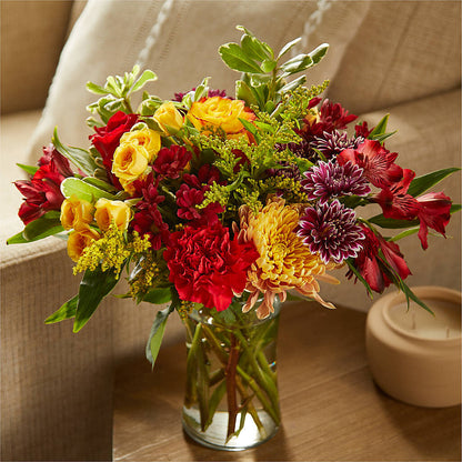 Fall Delight – A Florist Original –  Two Flower Girls, Skokie IL