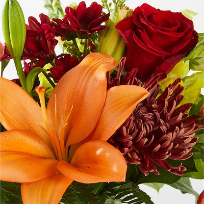 Fall Delight – A Florist Original –  Two Flower Girls, Skokie IL