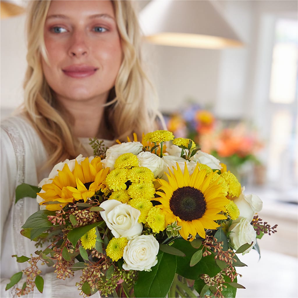 Luminous Morning Bouquet –  Two Flower Girls, Skokie IL