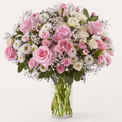 Vintage Glamour Bouquet –  Two Flower Girls, Skokie IL