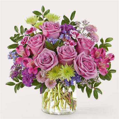 Glass Half Full Bouquet – TWO FLOWER GIRLS, Skokie IL