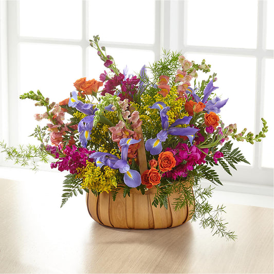 Garden of Life Basket – TWO FLOWER GIRLS, Skokie IL