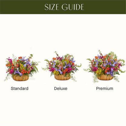 Garden of Life Basket –  Two Flower Girls, Skokie IL