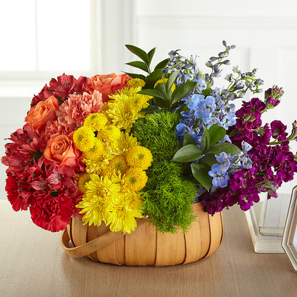 Prideful Basket –  Two Flower Girls, Skokie IL