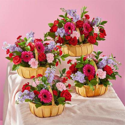 Pink Picnic Basket –  Two Flower Girls, Skokie IL