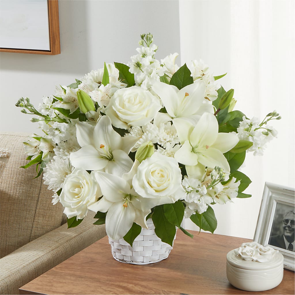 Peaceful Reflections Arrangement –  Two Flower Girls, Skokie IL