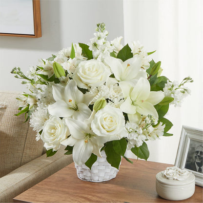 Peaceful Reflections Arrangement –  Two Flower Girls, Skokie IL