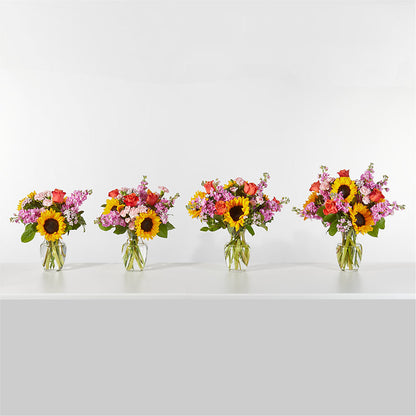 Yellow Brick Road Bouquet –  Two Flower Girls, Skokie IL