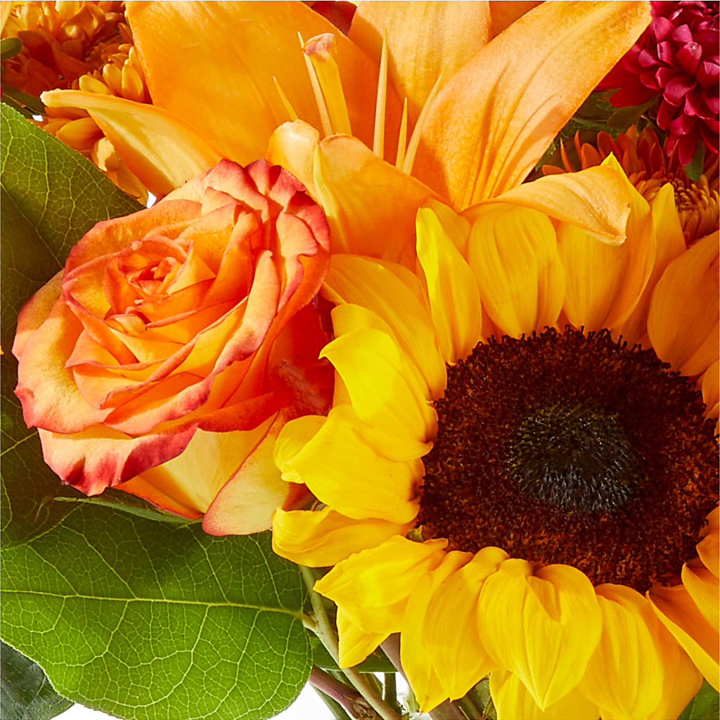 Fall Day Bouquet –  Two Flower Girls, Skokie IL