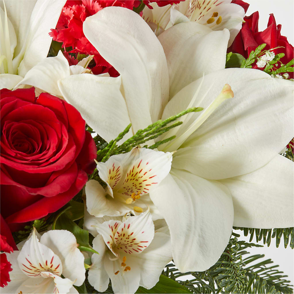Holiday Season Bouquet –  Two Flower Girls, Skokie IL
