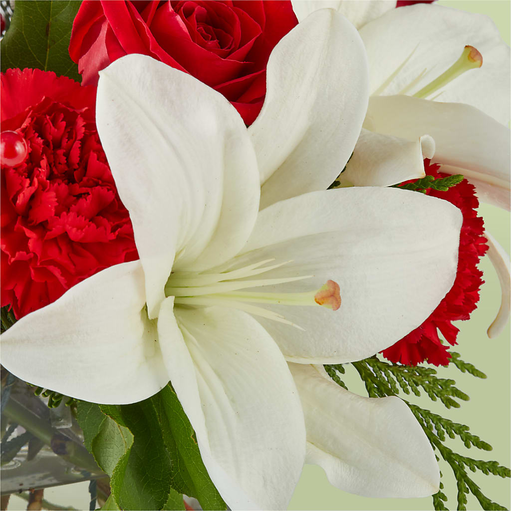 Glistening Icicles Bouquet –  Two Flower Girls, Skokie IL
