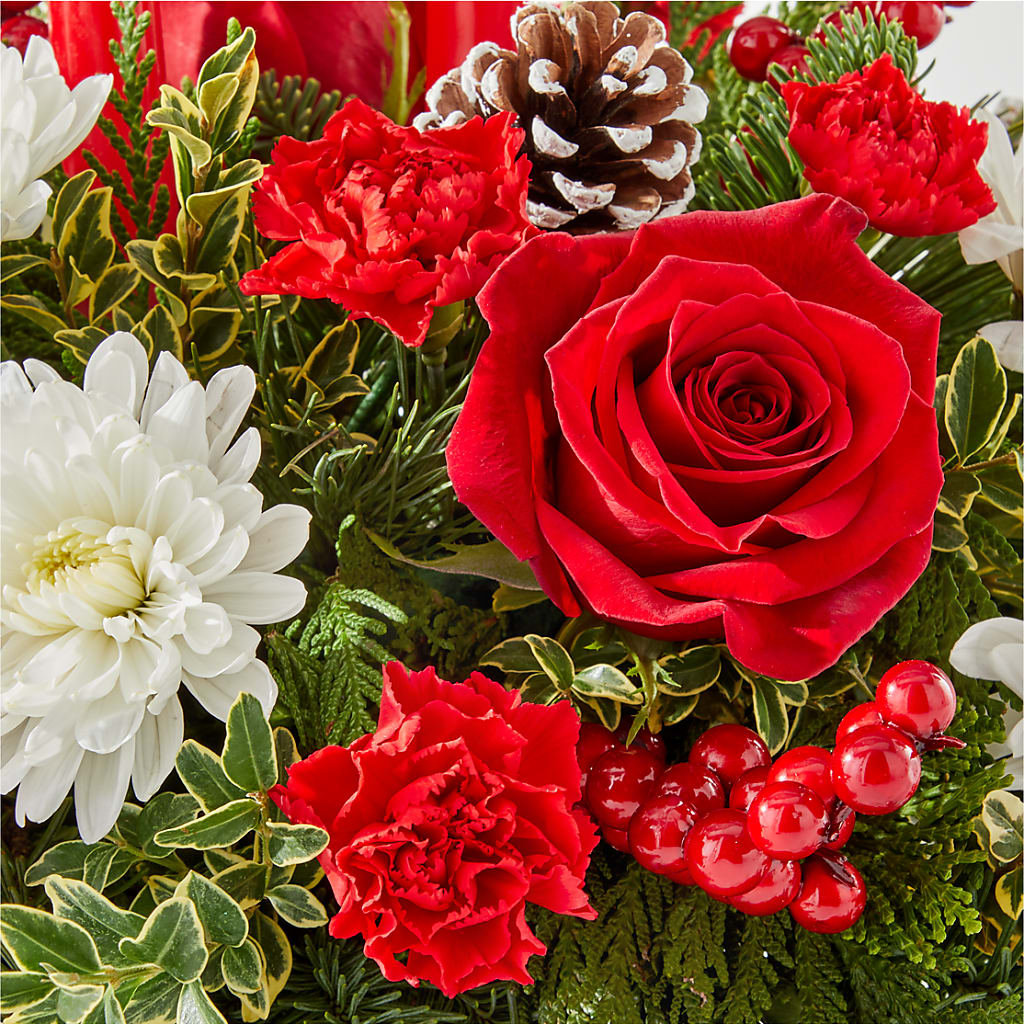 Holiday Soiree Centerpiece –  Two Flower Girls, Skokie IL