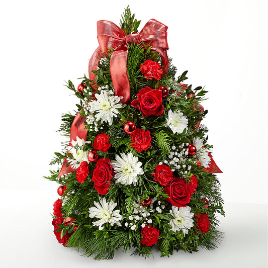 Make It Merry Tree –  Two Flower Girls, Skokie IL