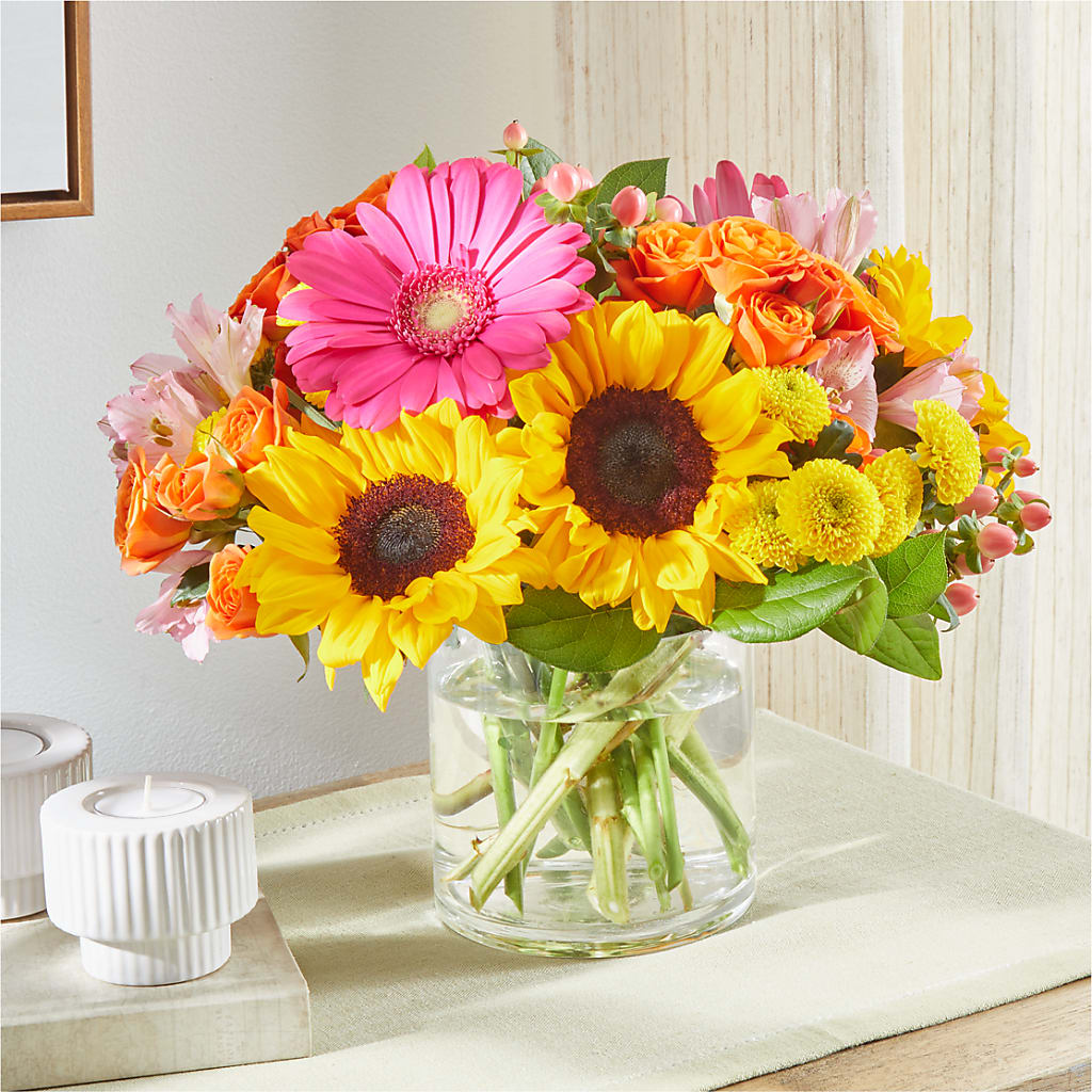 Beach Day Bouquet –  Two Flower Girls, Skokie IL