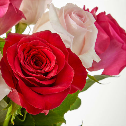 Charming Rose Bouquet –  Two Flower Girls, Skokie IL