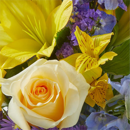 Limoncello Bouquet –  Two Flower Girls, Skokie IL
